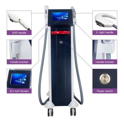 China Pigment Removal 2 in 1 OPT Laser ND Yag SHR Permanent Tattoo Removal IPL Laser Hair Removal Beauty Machine for sale