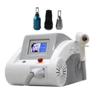 China Dye Removal Pigments Removal 1064nm 532nm 1320nm Q Switch ND Yag Laser Tattoo Removal Beauty Machine for sale