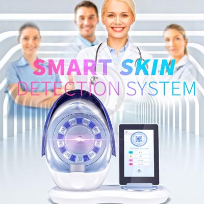 China Professional Smart Portable Facial Magic Acne Analysis 3D Mirror Skin Analyzer for sale