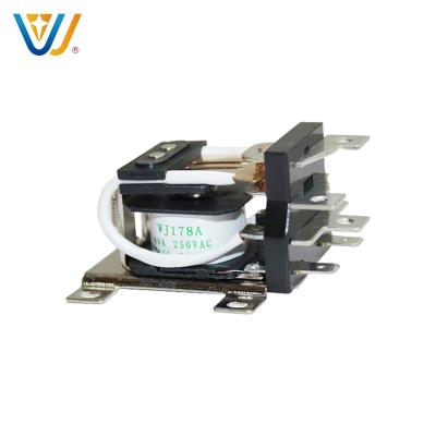 China WJ Epoxy Coil DC12V Air Conditioner Controls General Purpose Screw Relay JQX-40 40A 250VAC SPDT SPST High Power AC Relay fastern for sale