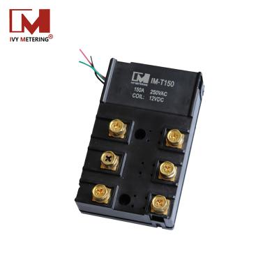 China Sealed TUV Certified Auto Switch 150A 250VAC 12VDC 3 Phase Latching Relays For Smart Meter for sale