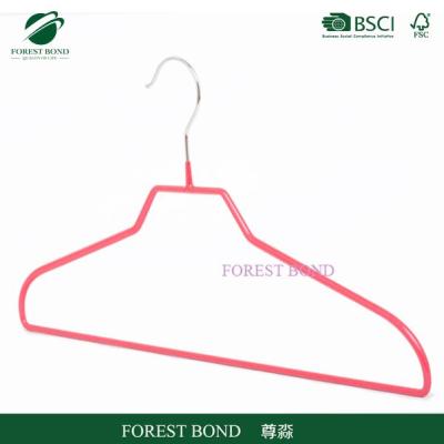 China SHOW Handy Inexpensive Layers PVC Coated Metal Hanger For Ties for sale