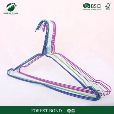 China Cheap price DISPLAY laundry wire hanger powder coated hanger for sale