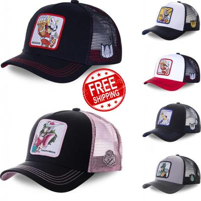 China COMMON Free Shipping Cartoon Animation Baseball Trucker Net Cap Hat for sale