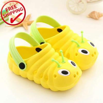 China 2021 Summer Breathable Cute Toddler Cartoon Baby Boy Waterproof Slippers Beach Kids Sandals Girls Kids Sandals For Sale for sale