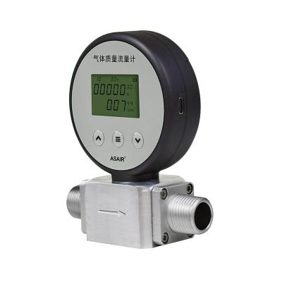 China 2021 Long NEW ASAIR AMS2106 DIGITAL MASS Display RS485 Modbus AIRFLOW Meter for sale