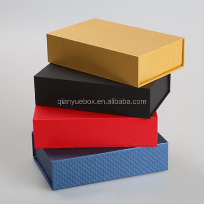 China Recycled Clorful Materials Custom Cardboard Magnetic Closure Box (QY160334) for sale