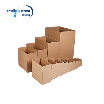 China Recyclable Recycled Paper Cardboard Large Size Corrugated Boxes , Wholesale Shipping Large Corrugated Box for sale