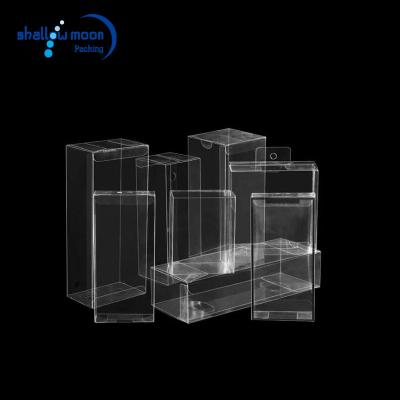 China Recycled PVC Gift Package Custom Waterproof Materials Size Square Transparent Clear Box for sale