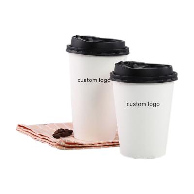 China Wholesale Disposable Biodegradable Disposable Paper Cups Coffee Paper Cups for sale