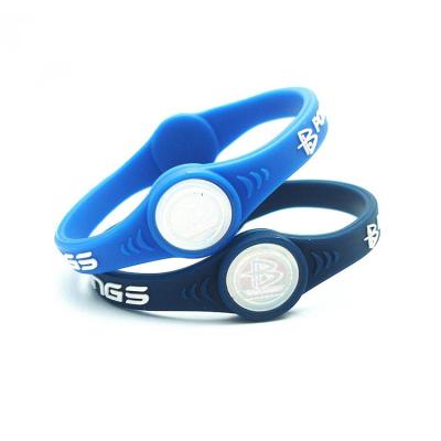 China China Sports Cheap Multiple Color Health Energy Power Silicon Balance Bracelet for sale