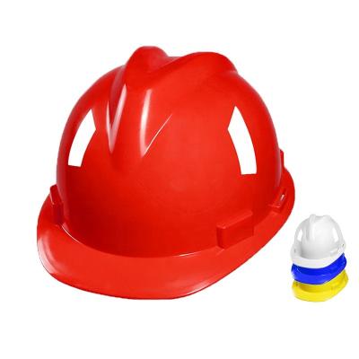 China HDPE Shell Personal Protective Construction Safety Hard Hat Industrial Engineering Hard Hat for sale