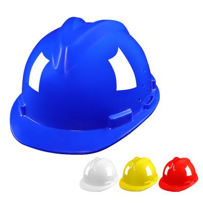 China Shell Wholesale Working Engineering HDPE Face Mask Construction Safety Helmet for sale