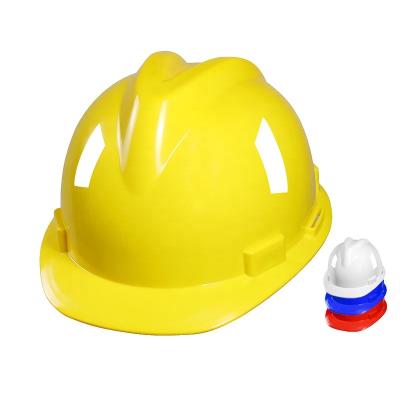 China HDPE Shell Hard Hat Masks Ratchet Suspension Industrial Construction Safety Helmet for sale