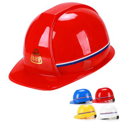 China HDPE Shell PPE Hard Hat Industrial Working Construction Safety Hard Hat for sale