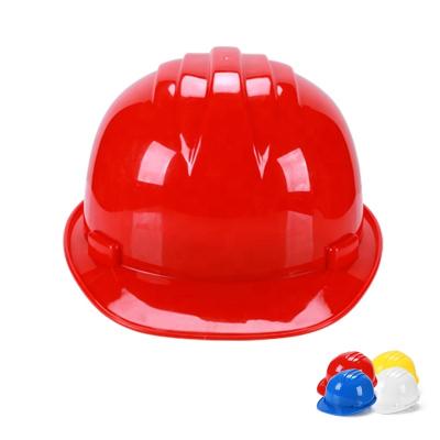 China HDPE Shell Industrial Work Engineering Hard Hat Construction Safety Plastic Hard Hat for sale