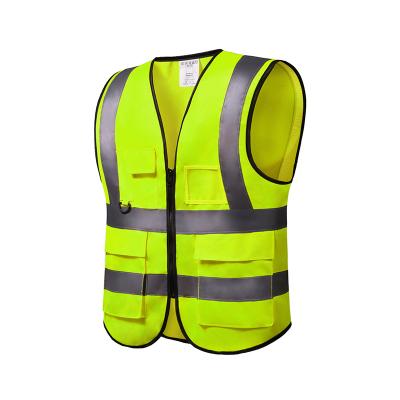 China Water Proof Safety Work Vest Reflective Workwear Construction Safety Reflective Vest for sale