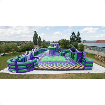 China Fun Zone Inflatable Air Park, Adults Kids Inflatable Playground, Inflatable Theme Park for sale