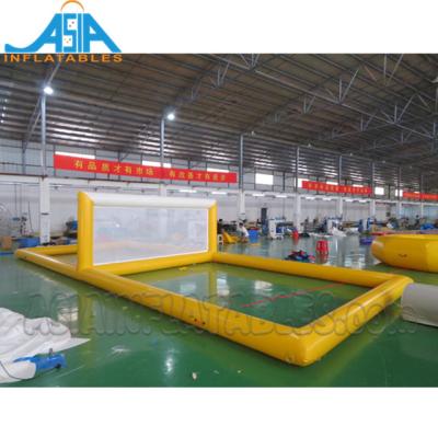 China Pool Inflatable Floating Volleyball Court, Inflatable Volleyball Throw, Inflatable Volleyball Field for sale