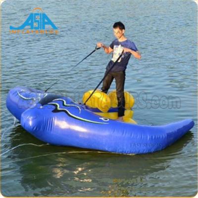 China Water park/water amusement open inflatable flying beach/manta,inflatable kite flying tube,inflatable flying manta ray for sale