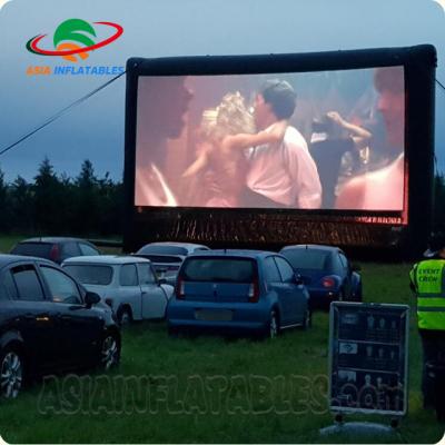 China Outdoor entertainment; Promotion Activity Outdoor Inflatable Cinema With Projector , Drive In Cinema for sale