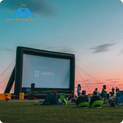 China Inflatable parks TV drive in theater cinema; Outdoor inflatable cinema with standard for sale