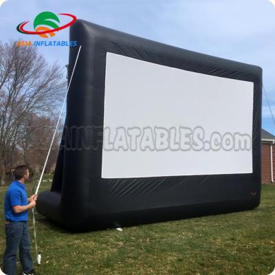 China Outdoor entertainment; Promotion Activity Projector Outdoor Commercial Inflatable Cinema Inflatable Drive In Car Movie Screen For Sale for sale