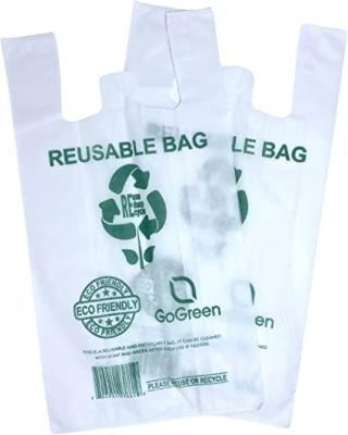 China 2022 Environmentally Reusable CHENGBAI Preferred Reusable White PP Non Woven T Shirt Bag for sale