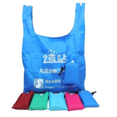 China Chengbai Reusable Folding Tote Bags Folding Custom Shopping Bag for sale