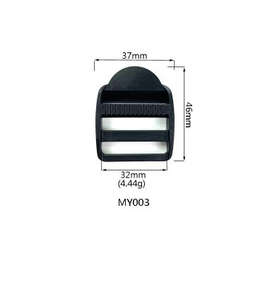 China Customized Printing Logo Customized Color 1.2 Inch 32mm Plastic Ladder Buckle Tension Lock Belt Buckle Plastic Strap Plastic Ladder Lock for sale