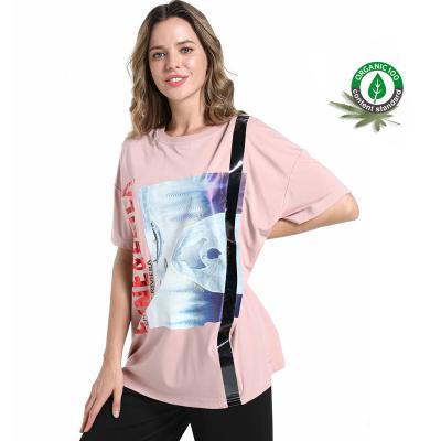 China Anti-Wrinkle BSCI / OCS Certified 100% Cotton T-Shirt Short Sleeved Graphic T-shirt Tees Manufacturer for sale