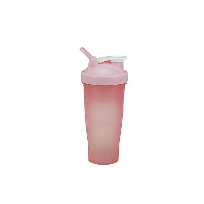 China 600ML Gym Fitness Protein Shaker Handle Sport Water Bottle Multifunctional Portable Stocked CUP for sale