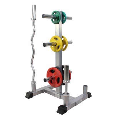 China Multi-Function Push-Pull Removable Storage Wholesale Weight Plate Barbell Rack Rack for sale