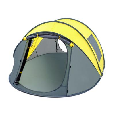 China Extended Type Automatic Pop Up Folding Outdoor Camping Portable Waterproof Beach Tent for sale