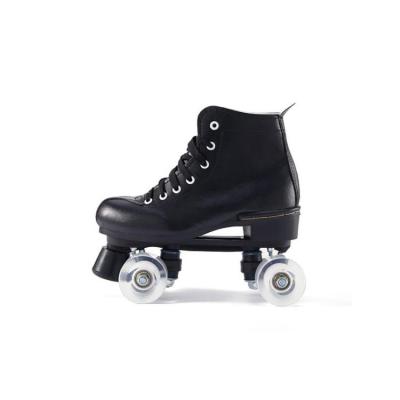 China Wholesale Cheap Price PU Quad Roller Skates Rental Adult Professional Shoes for sale