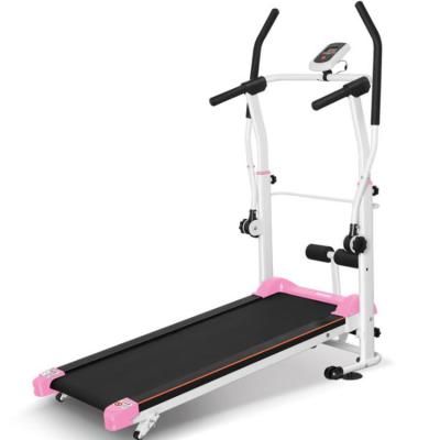 China Foldable Home Swing Home Arm Running Machine Mechanical Walking Aerobic Treadmill for sale