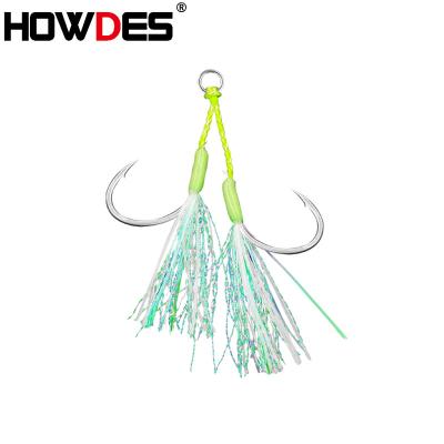 China Durable new various sizes HOWDES steel wire bright coating carbon steel high tensile bkk help hooks for sale