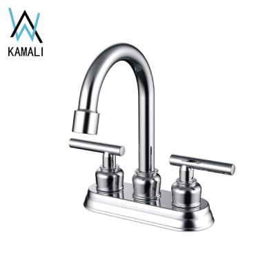 China Kamali Modern Sanitary American Standard Commercial Classic Design Double Handle 2 Hole Way Cupc 4