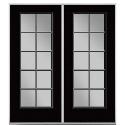 China Modern Steel French Door Wrought Iron French Door French Door for sale