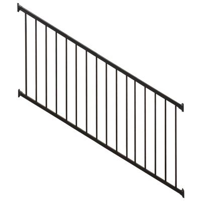 China Easily Assembled Front Door Side Mounted Outdoor Railing Fencing Hogs Ear Stair Rail Stainless Steel Handrail Posts for sale