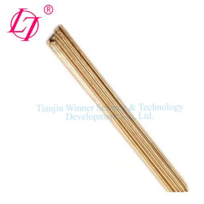 China Repairs On Fuming Bronze Irrigation Pipes Rod Welding Electrode Low Price Per Kg for sale