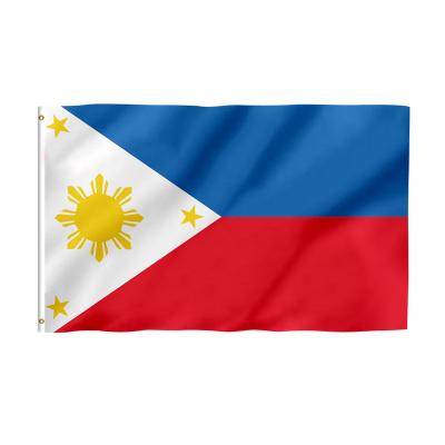 China High Quality Health Care Institutes And Cheap Wholesale 3x5ft 100%Polyester Custom Heat Resistant Philippine Flag for sale