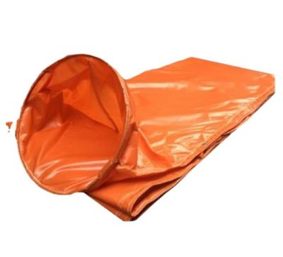 China Hotels Factory Supply PVC Duct Fabric Tunnel Wind High Strength Silk Odorless Bag Thickened Flame Retardant Wear-resisting for sale