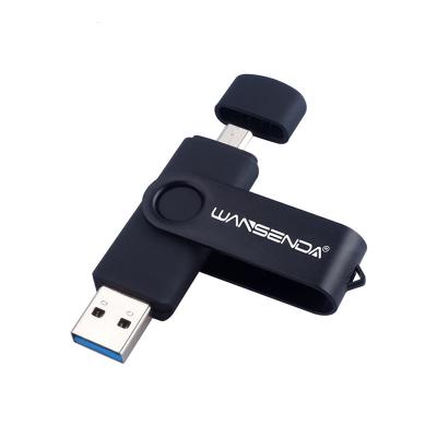 China Swivel OTG USB Flash Drive 16gb 32gb OTG Mobile Accessory USB For Android Mobile Phone OTG Micro USB for sale