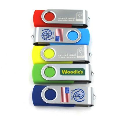 China Photography Gift 2020 Swivel Metal Flash Memory Stick 2.0/3.0 8gbUSB Flash Drive With Customized Logo As Promotional Gift for sale