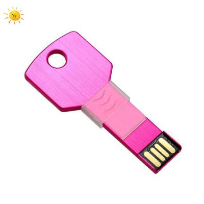 China Waterproof Metal Key USB Flash Drive 8gb 16gb 32gb 64gb USB Flash Drive With Logo Printed for sale