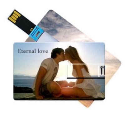 China Flash Promotion Card USB Drive Wedding Gift Memory Card USB\Business\School\Office 8GB With Logo Full Color Printing for sale