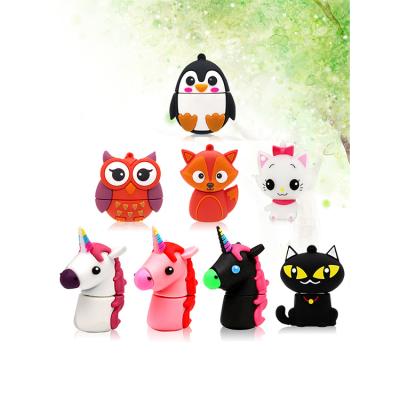 China Advertising-Wholesale Promotional Pens Customized Cartoon USB Animal USB 2.0 Reader 3.0 Customized Wholesale Flash USB Stick for sale