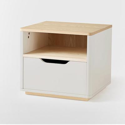 China Customized durable modern style cheap wooden nightstand table with drawers for sale