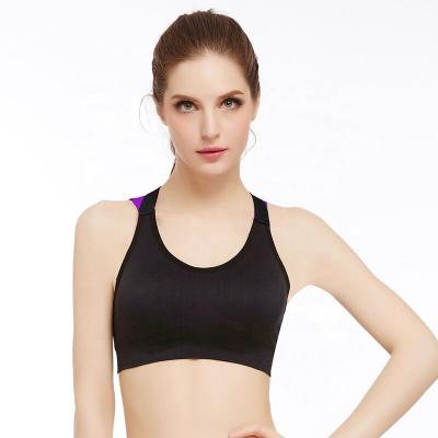 China QUICK DRY bras women sports grow free plunge bra BH push up bras deportivo deportivo copas sports top wire backless bra for sale